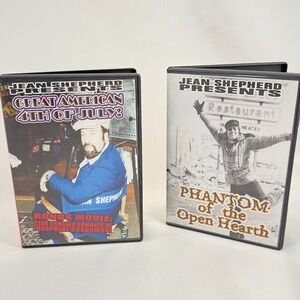 Jean Sherpard OOP DVD's Uncensored Phantom Open Hearth + 4th Of July RARE